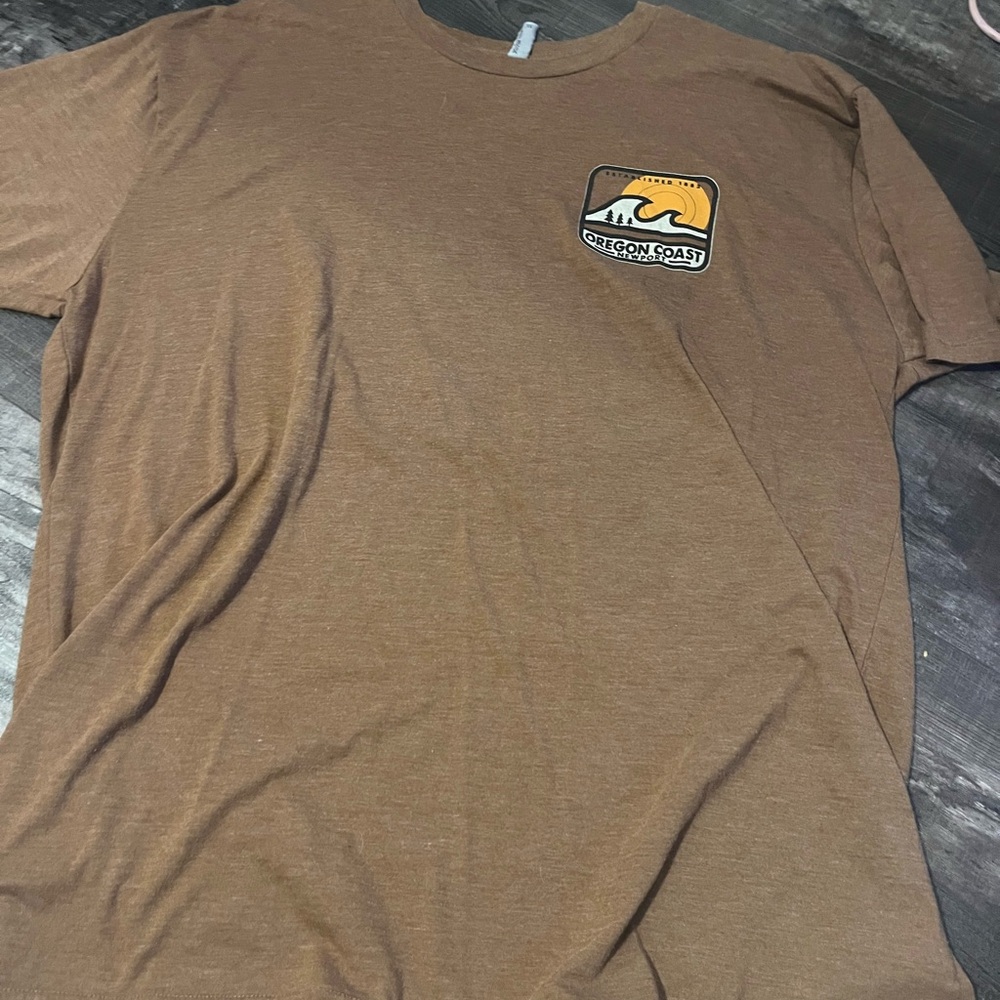 Brown Graphic T-Shirt